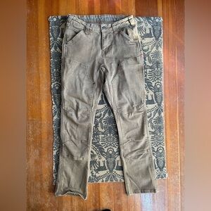 Women's Straight Leg Jeans - Brown